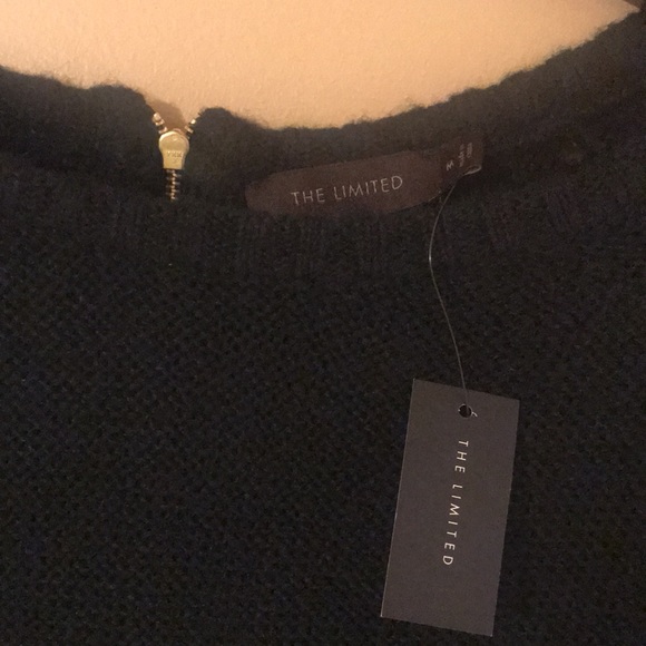 NWT The Limited black sweater, Sz M - Picture 3 of 8
